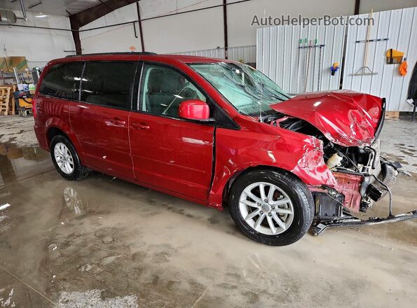 2C4RDGCG8GR313102 2016 DODGE GRAND Maroon Передня права чверть