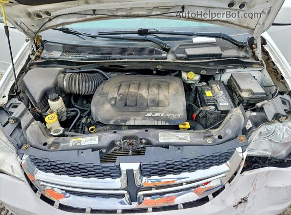 2C4RDGCG8GR323838 2016 DODGE GRAND White Widok komory silnika