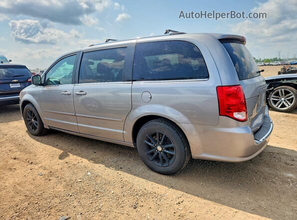 2C4RDGCG8HR600604 2017 DODGE GRAND Silver Rear left