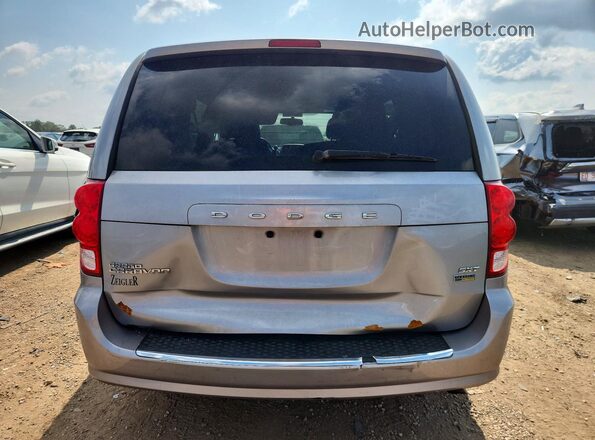 2C4RDGCG8HR600604 2017 DODGE GRAND Silver Rear view