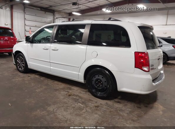 2C4RDGCG8HR843149 2017 DODGE GRAND CARAVAN Белый Задняя левая четверть