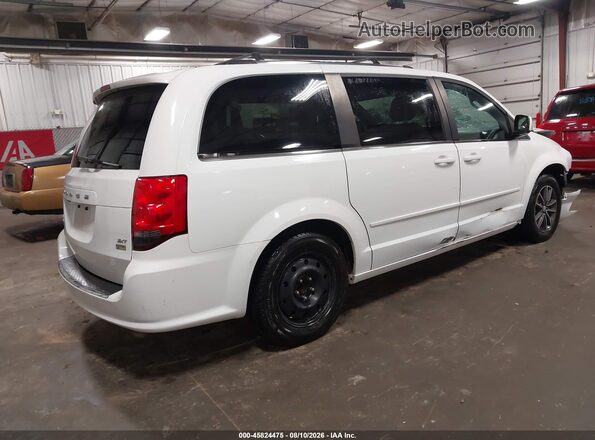 2C4RDGCG8HR843149 2017 DODGE GRAND CARAVAN Белый Задняя правая четверть