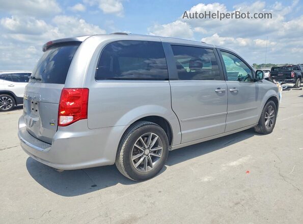 2C4RDGCG8HR847993 2017 DODGE GRAND Silver Tył prawy