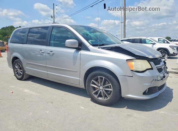 2C4RDGCG8HR847993 2017 DODGE GRAND Silver Przód prawy