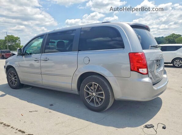 2C4RDGCG8HR847993 2017 DODGE GRAND Silver Tył lewy
