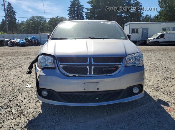 2C4RDGCG8JR207062 2018 DODGE GRAND Silver წინა ხედი
