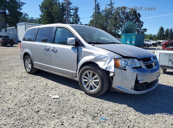 2C4RDGCG8JR207062 2018 DODGE GRAND Silver წინა მარჯვენა