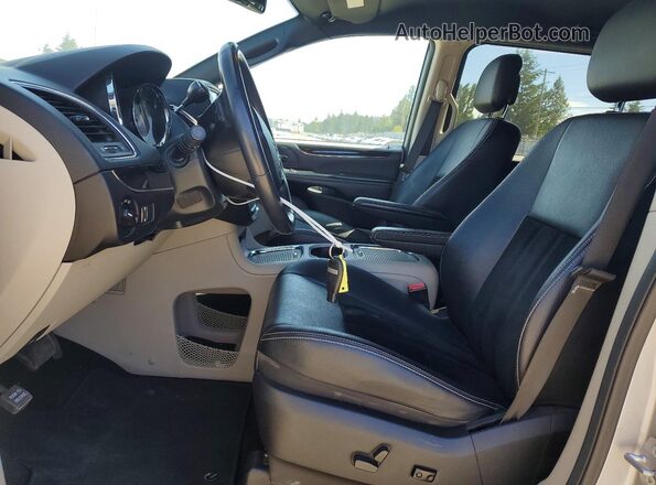 2C4RDGCG8JR207062 2018 DODGE GRAND Silver წინა სალონის ხედი