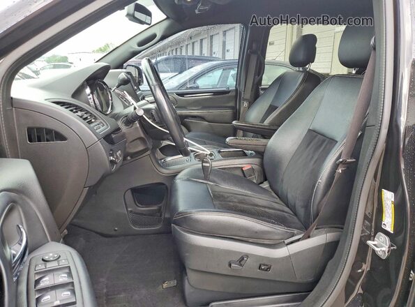 2C4RDGCG8JR255919 2018 DODGE GRAND Black Սալոնի դիմացի տեսք