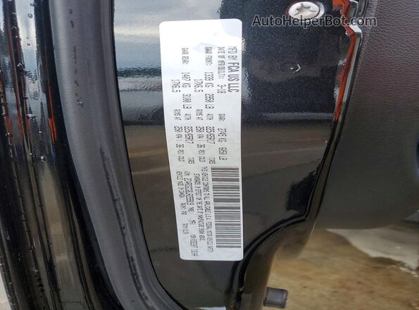 2C4RDGCG8JR255919 2018 DODGE GRAND Black VIN կոդի պիտակի տեսք