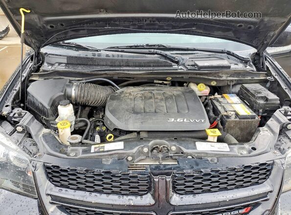 2C4RDGCG8JR255919 2018 DODGE GRAND Black Շարժիչի բաժամունքի տեսք
