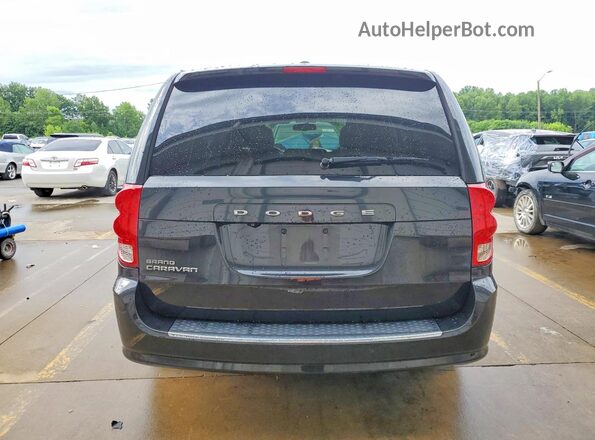 2C4RDGCG8JR255919 2018 DODGE GRAND Black Հետևի տեսք
