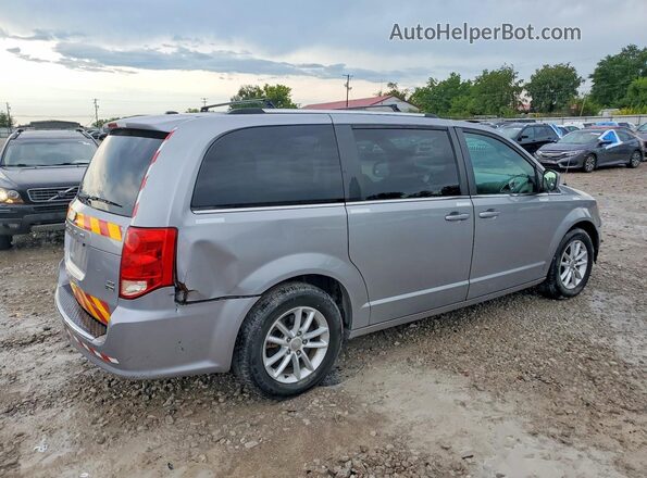 2C4RDGCG8JR300549 2018 DODGE GRAND Gray Trasero derecho