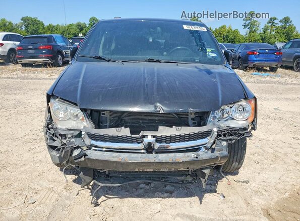 2C4RDGCG8JR307064 2018 DODGE GRAND Black Դիմացի տեսք