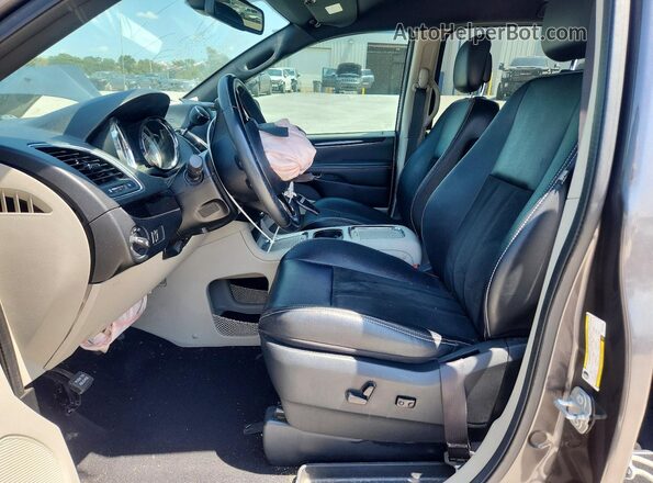 2C4RDGCG8KR772199 2019 DODGE GRAND Gray Vista interior delantera