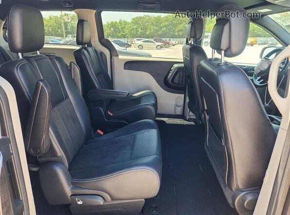2C4RDGCG8KR772199 2019 DODGE GRAND Gray Vista interior trasera