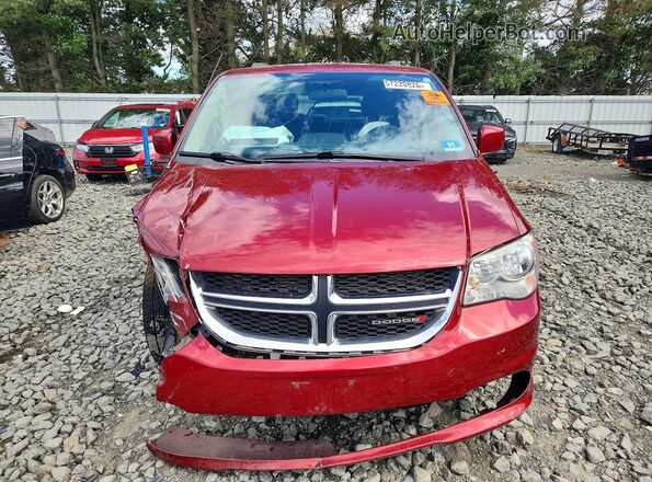 2C4RDGCG9GR310614 2016 DODGE GRAND Maroon Vista frontal