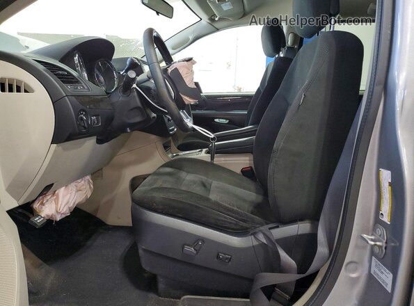2C4RDGCG9GR311276 2016 DODGE GRAND Silver Vista interior delantera