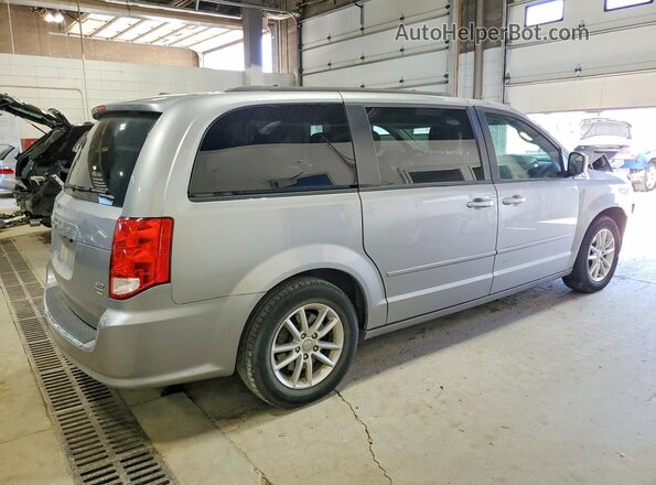 2C4RDGCG9GR311276 2016 DODGE GRAND Silver Trasero derecho