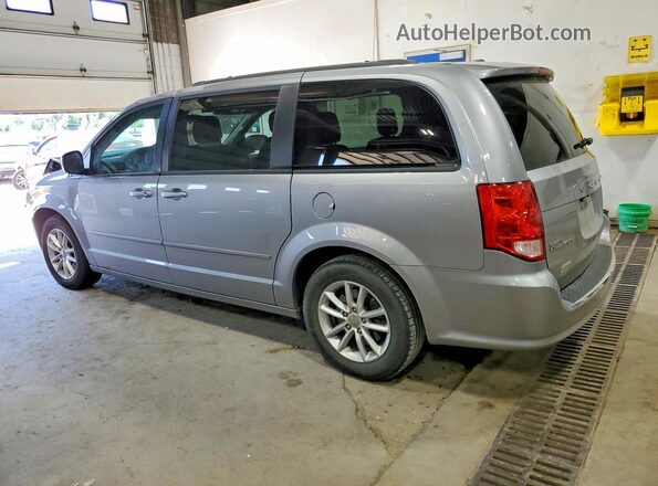 2C4RDGCG9GR311276 2016 DODGE GRAND Silver Trasero izquierdo