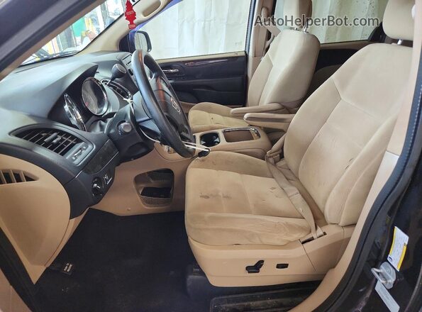 2C4RDGCG9GR313495 2016 DODGE GRAND Black Սալոնի դիմացի տեսք