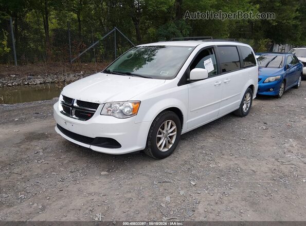 2C4RDGCG9GR322181 2016 DODGE GRAND CARAVAN White Առջևի ձախ երեք քառորդ տեսարան