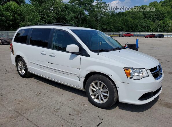 2C4RDGCG9GR344147 2016 DODGE GRAND White წინა მარჯვენა