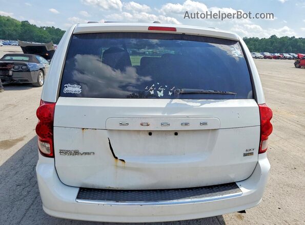 2C4RDGCG9GR344147 2016 DODGE GRAND White უკანა ხედი