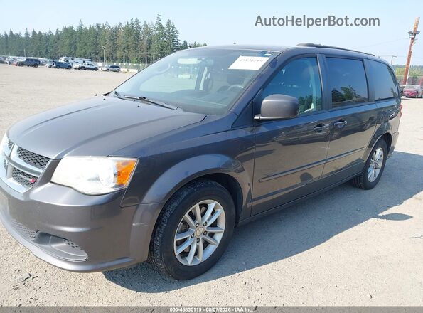2C4RDGCG9GR353222 2016 DODGE GRAND CARAVAN Gray Przód lewy