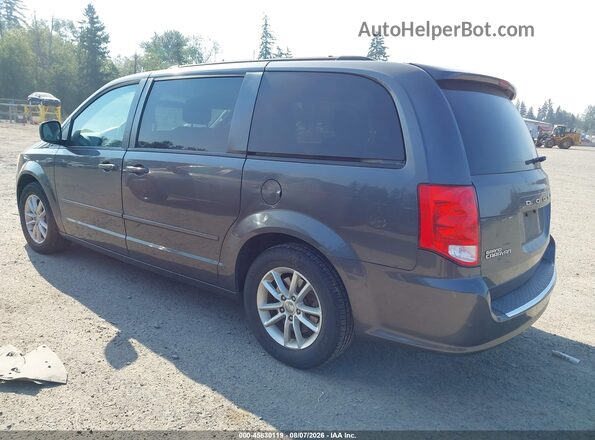 2C4RDGCG9GR353222 2016 DODGE GRAND CARAVAN Gray Tył lewy