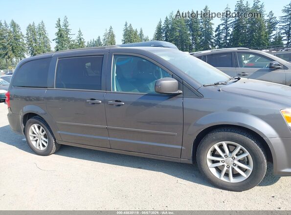2C4RDGCG9GR353222 2016 DODGE GRAND CARAVAN Gray Widok wnętrza z tyłu