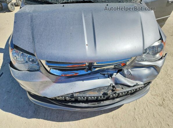 2C4RDGCG9HR573896 2017 DODGE GRAND Gray Вид підкапотного простору