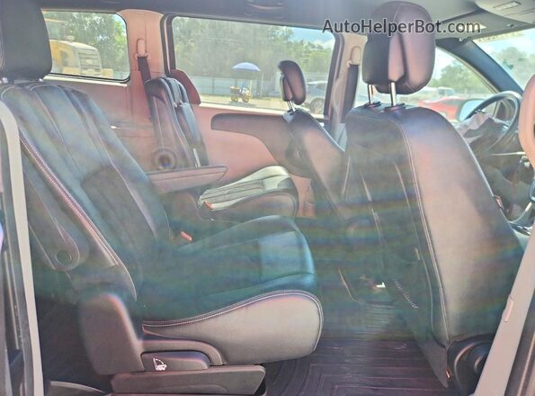 2C4RDGCG9HR573896 2017 DODGE GRAND Gray Вид задньої частини салону