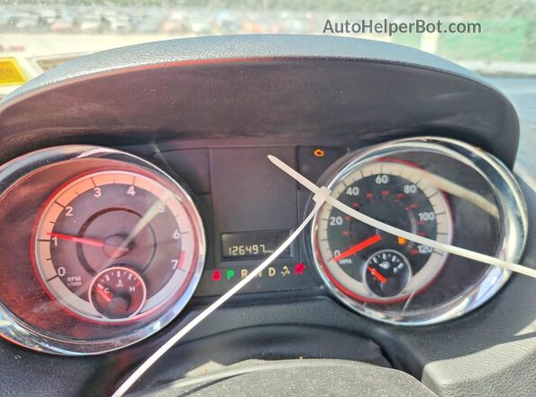 2C4RDGCG9HR573896 2017 DODGE GRAND Gray Вид щитка приладів