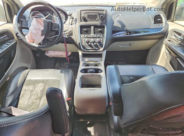 2C4RDGCG9HR573896 2017 DODGE GRAND Gray Вид панелі приладів