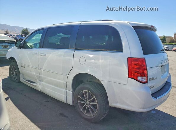 2C4RDGCG9HR672329 2017 DODGE GRAND White Հետևի ձախ