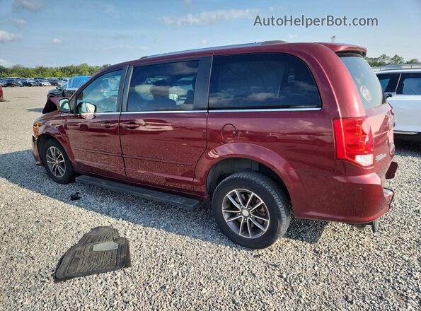 2C4RDGCG9HR678423 2017 DODGE GRAND Red Tył lewy