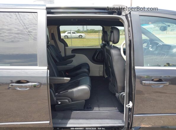 2C4RDGCG9HR692418 2017 DODGE GRAND CARAVAN Black Вид наклейки з VIN-кодом