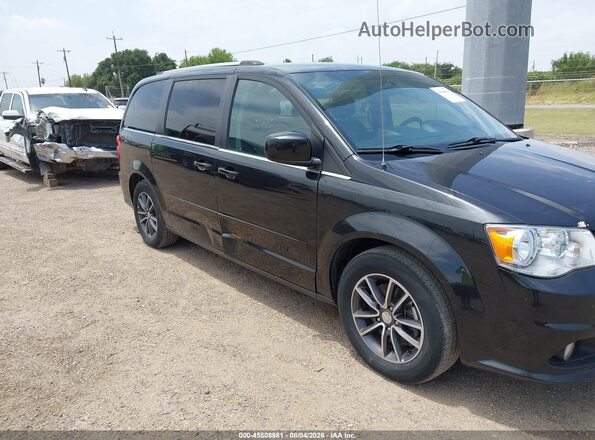 2C4RDGCG9HR692418 2017 DODGE GRAND CARAVAN Black Вид спереду
