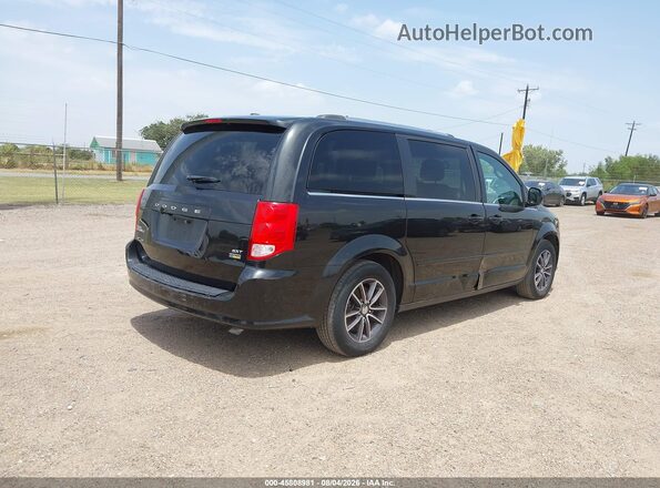 2C4RDGCG9HR692418 2017 DODGE GRAND CARAVAN Black Задня права чверть