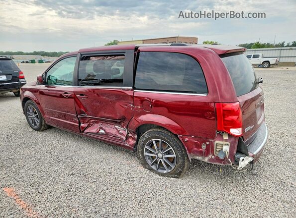 2C4RDGCG9HR730987 2017 DODGE GRAND Red Tył lewy
