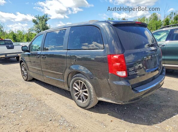 2C4RDGCG9HR766341 2017 DODGE GRAND Black Հետևի ձախ