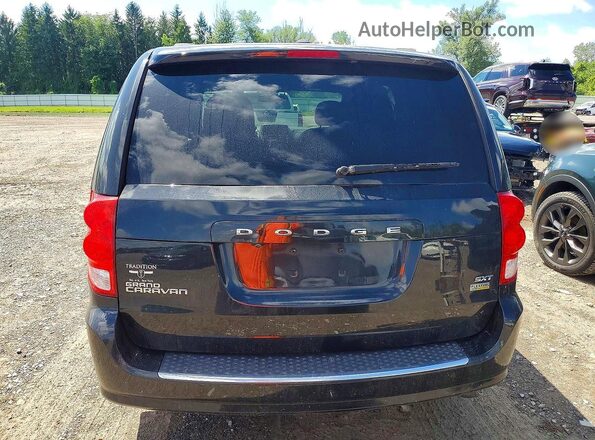 2C4RDGCG9HR766341 2017 DODGE GRAND Black Հետևի տեսք