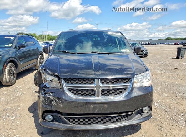 2C4RDGCG9HR766341 2017 DODGE GRAND Black Դիմացի տեսք