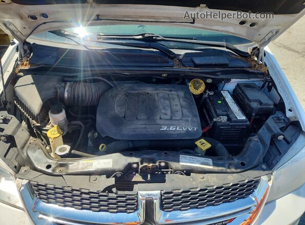 2C4RDGCG9HR814114 2017 DODGE GRAND White Вид підкапотного простору