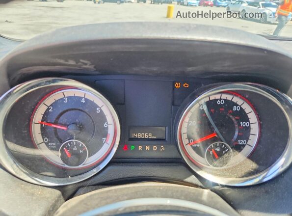 2C4RDGCG9HR814114 2017 DODGE GRAND White Вид щитка приладів