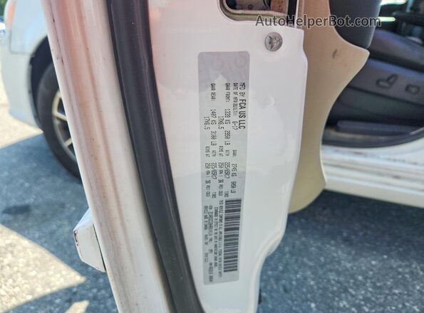 2C4RDGCG9HR814114 2017 DODGE GRAND White Вид наклейки з VIN-кодом
