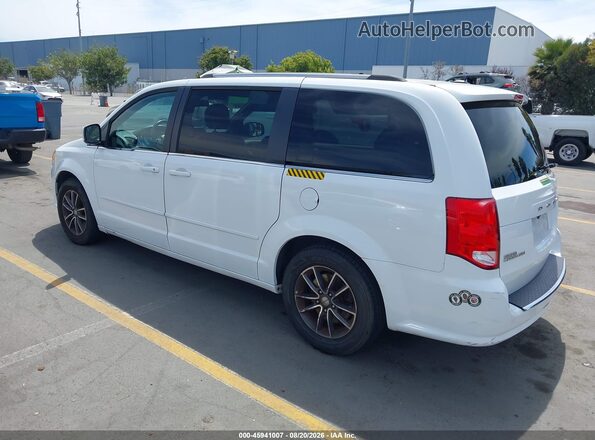 2C4RDGCG9HR814355 2017 DODGE GRAND CARAVAN White უკანა მარცხენა