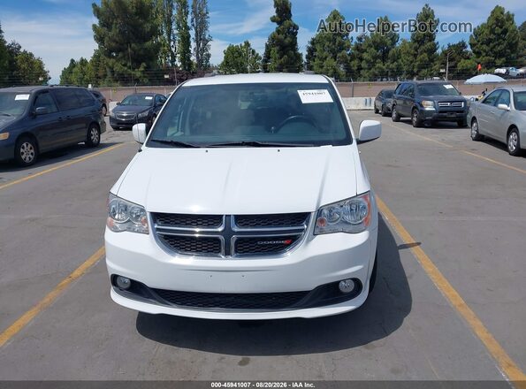 2C4RDGCG9HR814355 2017 DODGE GRAND CARAVAN White ხელსაწყოთა პანელის ხედი