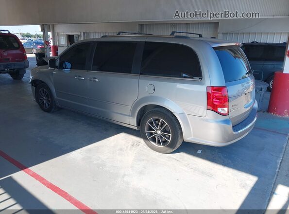 2C4RDGCG9HR845301 2017 DODGE GRAND CARAVAN Silver უკანა მარცხენა